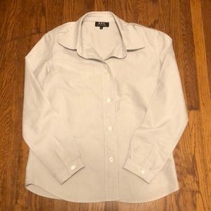 APC striped button up XS/S
